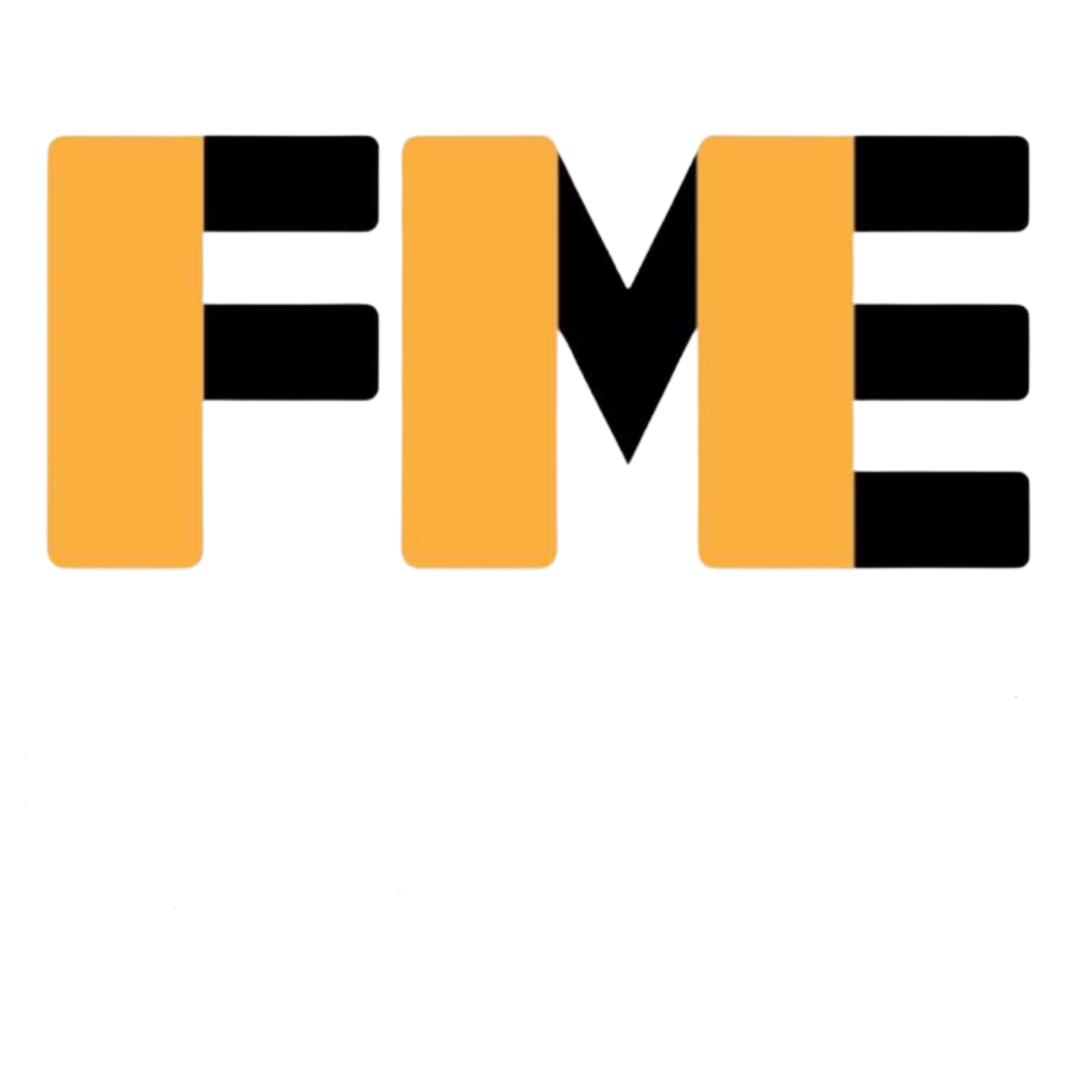 Fagerlönns Mark & Entreprenad logga vit